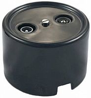 Розетка-ретро TV+R+SAT Оконечная керамика Bironi Лизетта 2-м. черный картинка